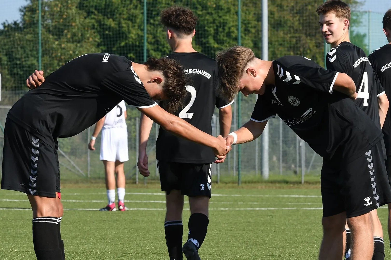 U17 beim Freundschaftsspiel gegen Bamberg