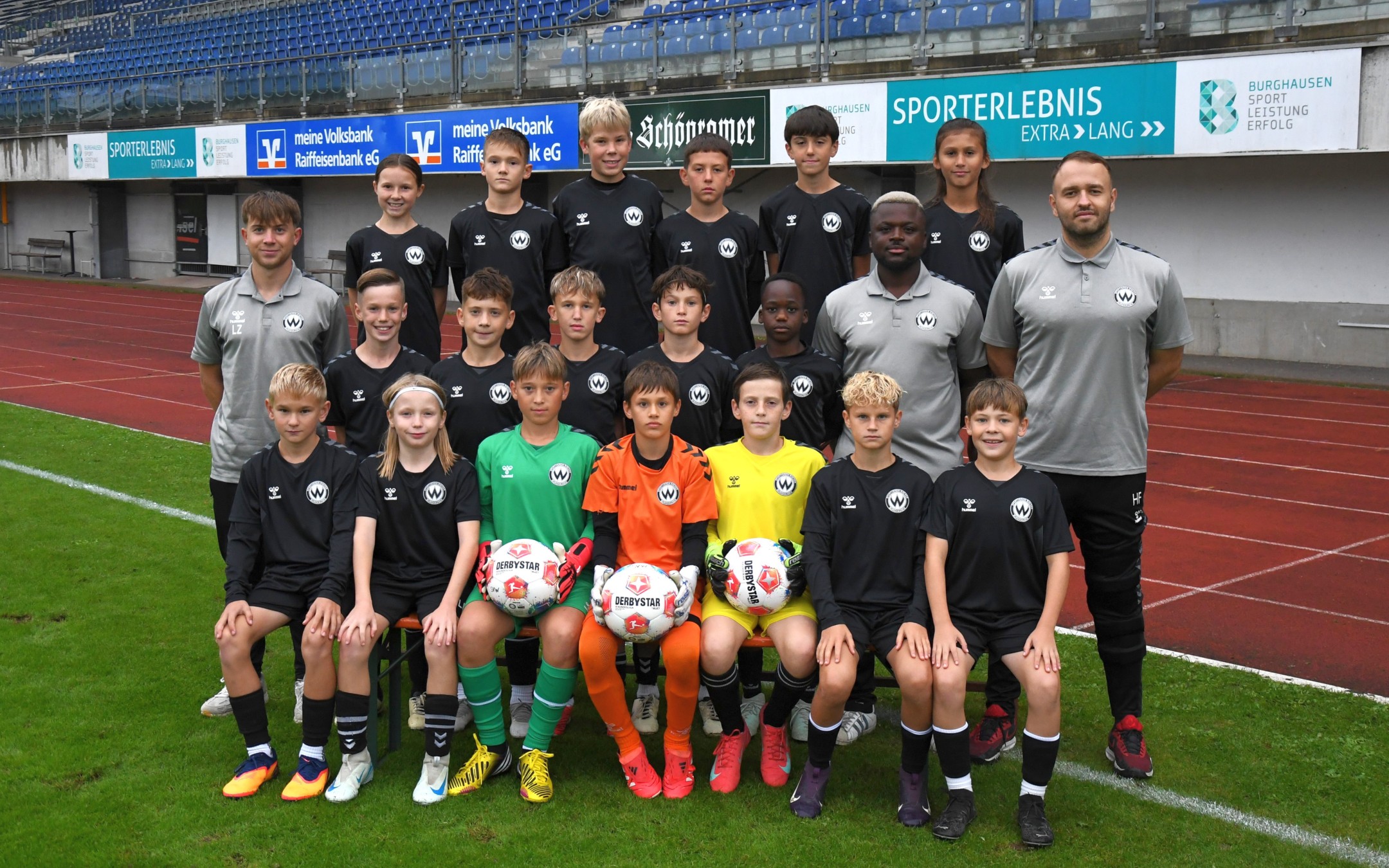 Mannschaftsfoto U12 Saison 2025/26