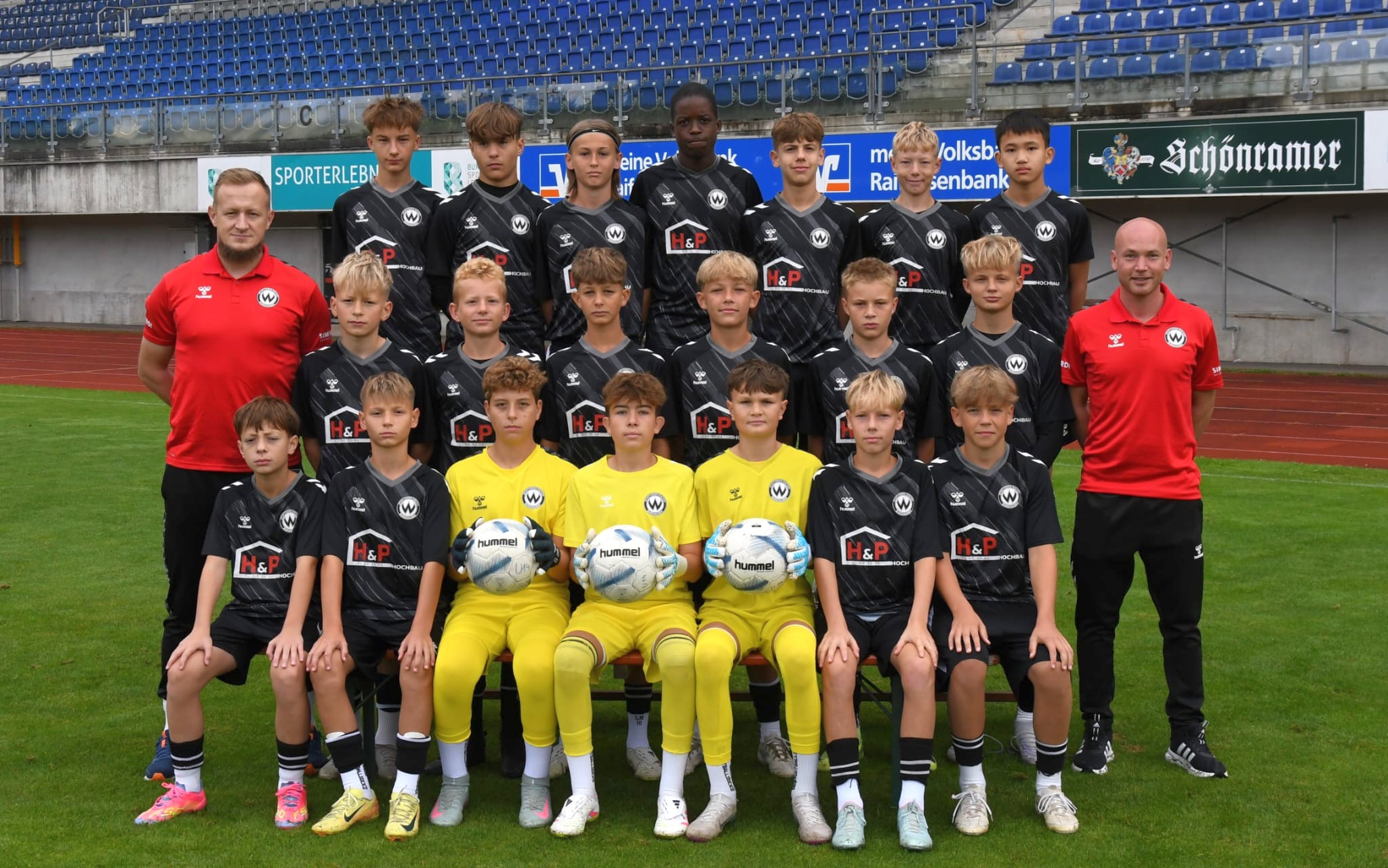 U14 Mannschaftsfoto 2025/26