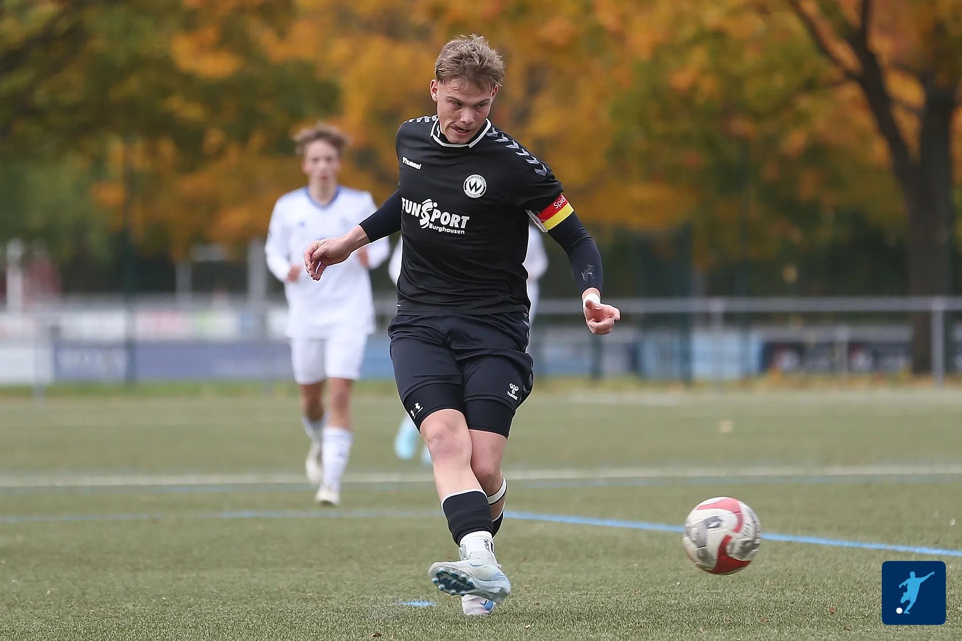 Spielszene der U19 bei Viktoria Aschaffenburg - Oktober 2025
