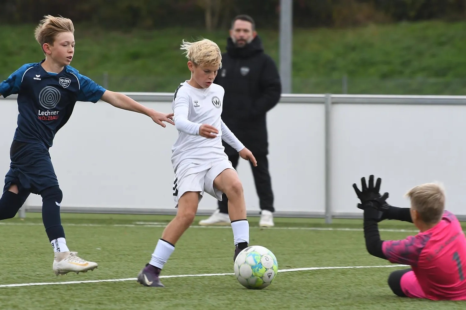 Spielszene aus dem Spiel der U12 gegen Kolbermoor - Oktober 2025