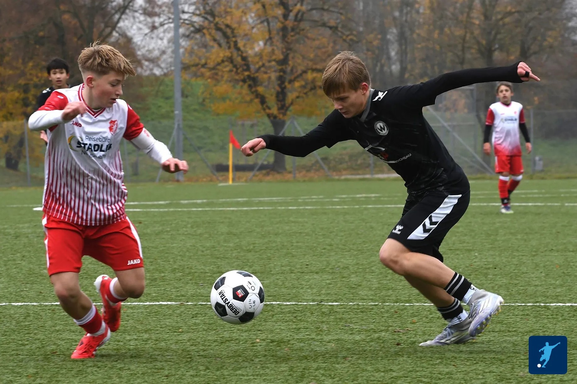 Spielszene der U14 gegen Neutraubling - November 2025