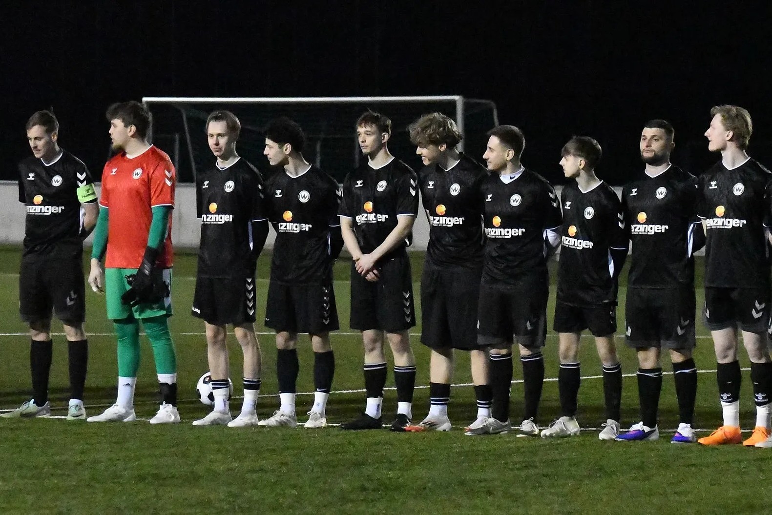 Herren 2 vor dem Freundschaftsspiel gegen Julbach-Kirchdorf, März 2026