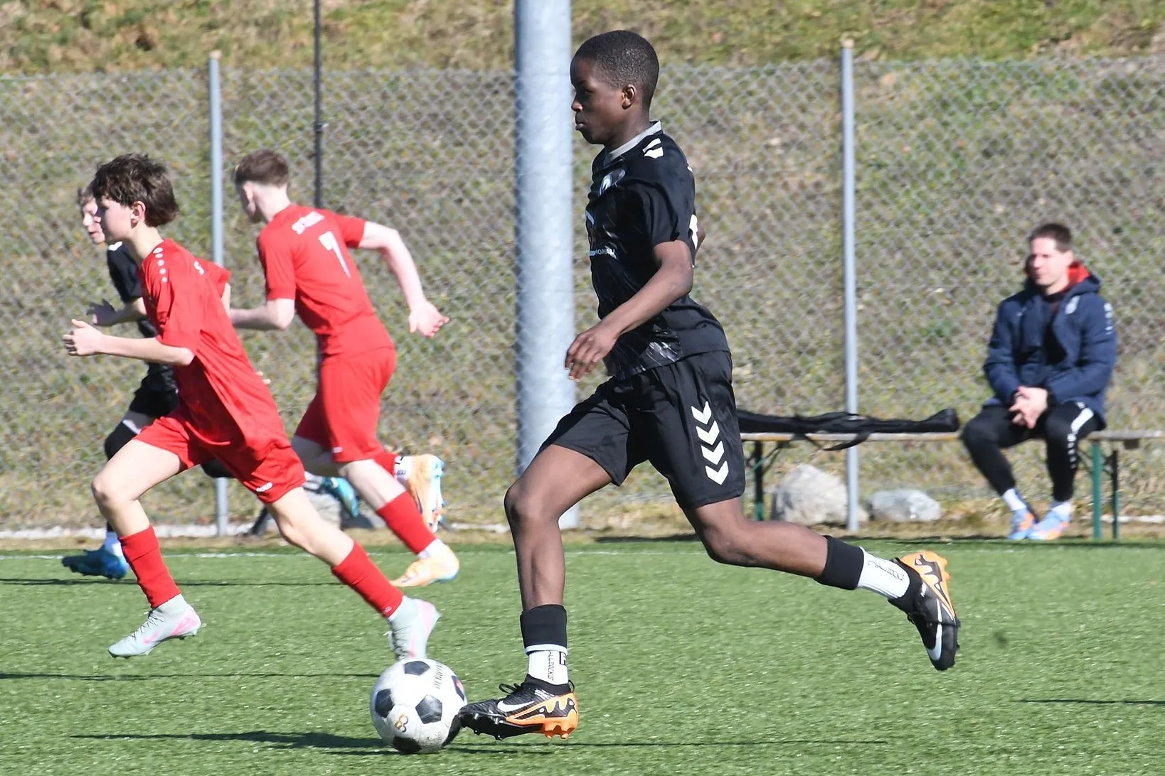 U14 im Testspiel gegen Seekirchen - Februar 2026
