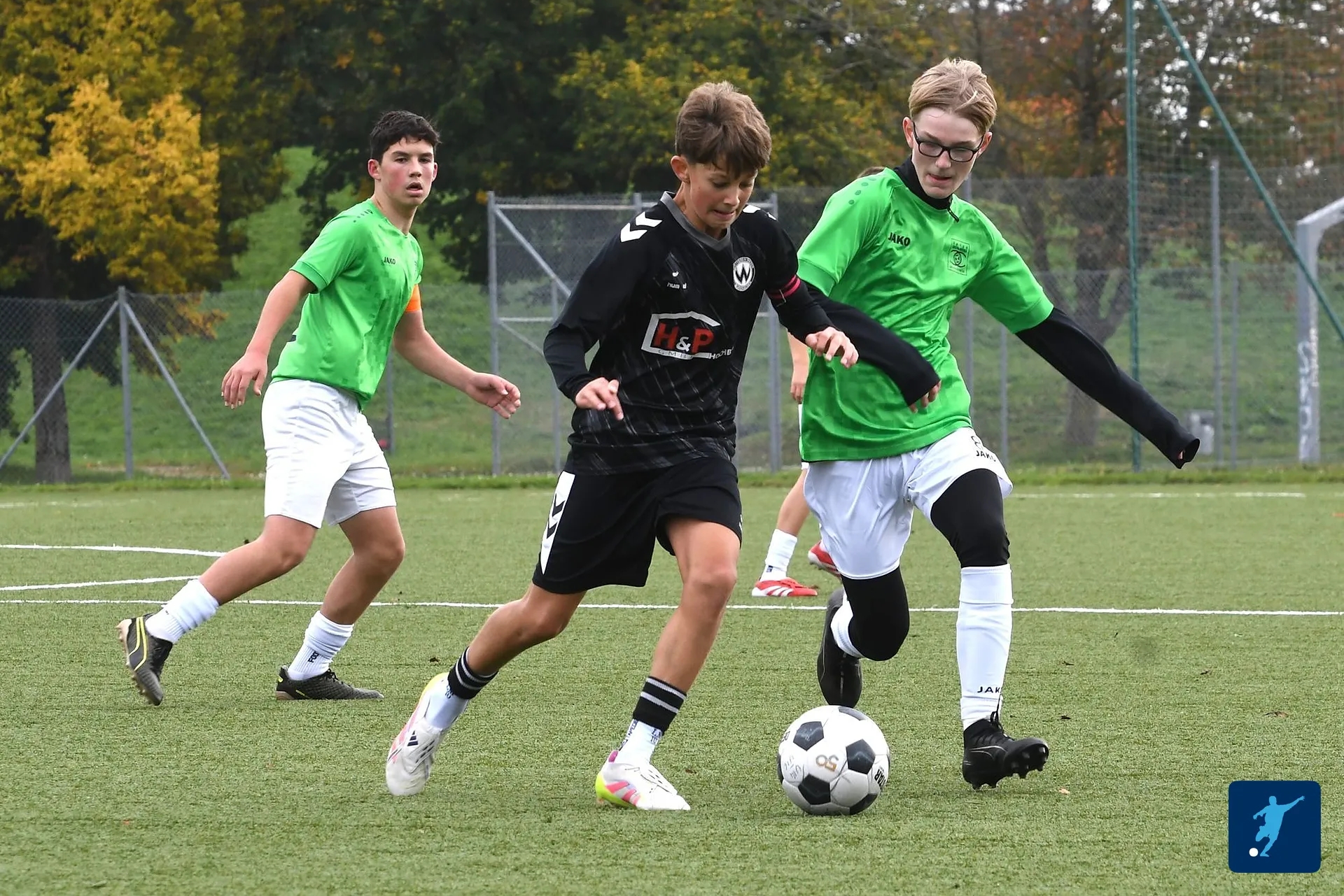 Spielszene der U14 gegen die SpVgg GW Deggendorf - Oktober 2025