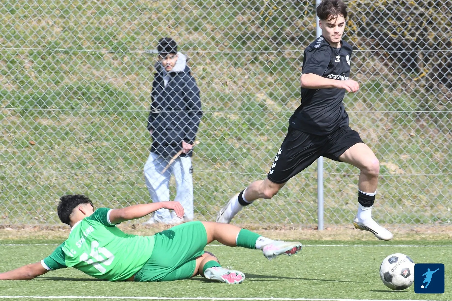 Spielszene der U17 im Heimspiel gegen Stätzling - März 2026