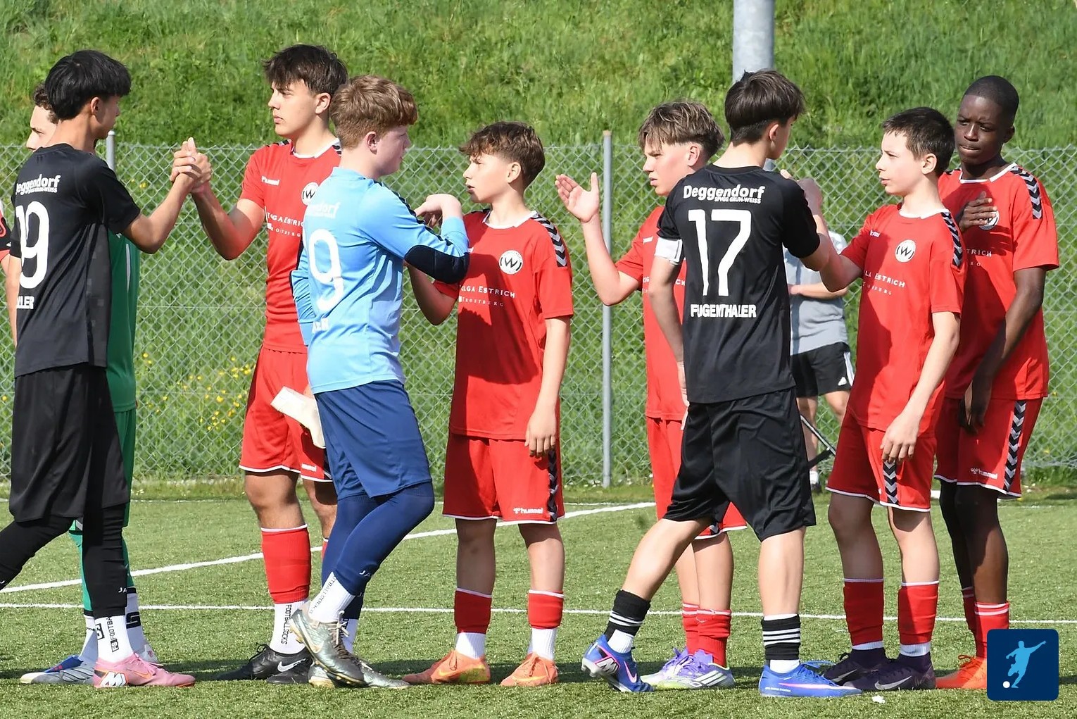 AXA U15 vor dem Spiel gegen die SpVgg GW Deggendorf - April 2026