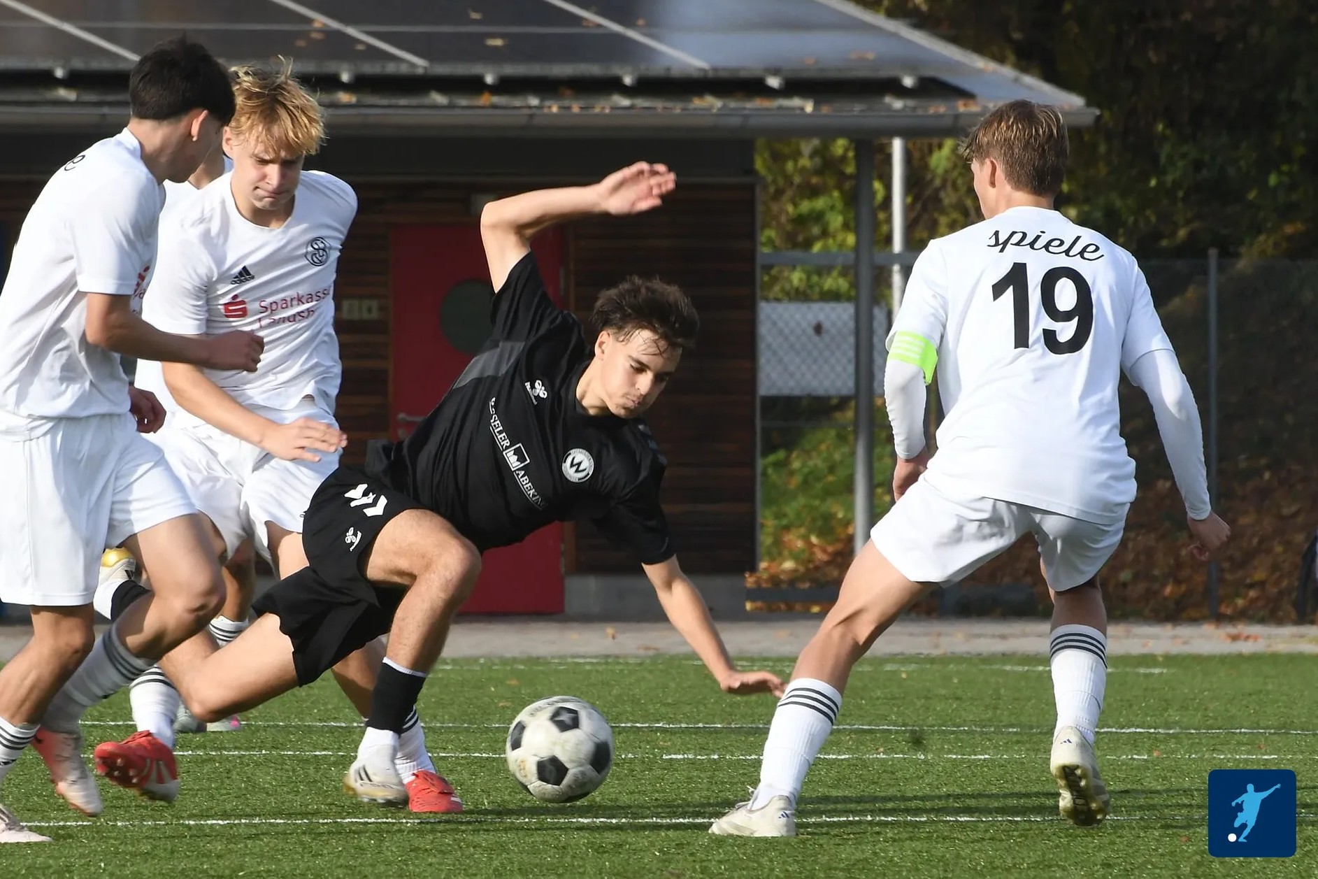 U17 im Spiel gegen die SpVgg Landshut - November 2025