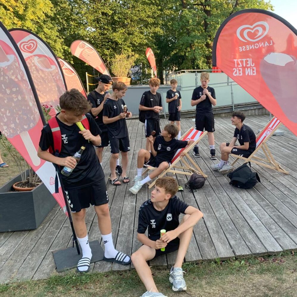 Freibadbesuch der U14 - Juli 2026