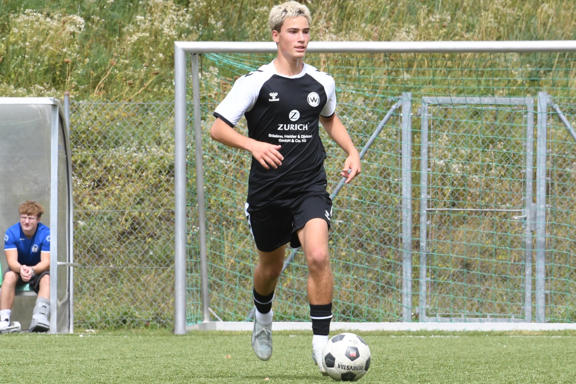 Spielszene der U17 gegen Dingolfing - August 2026